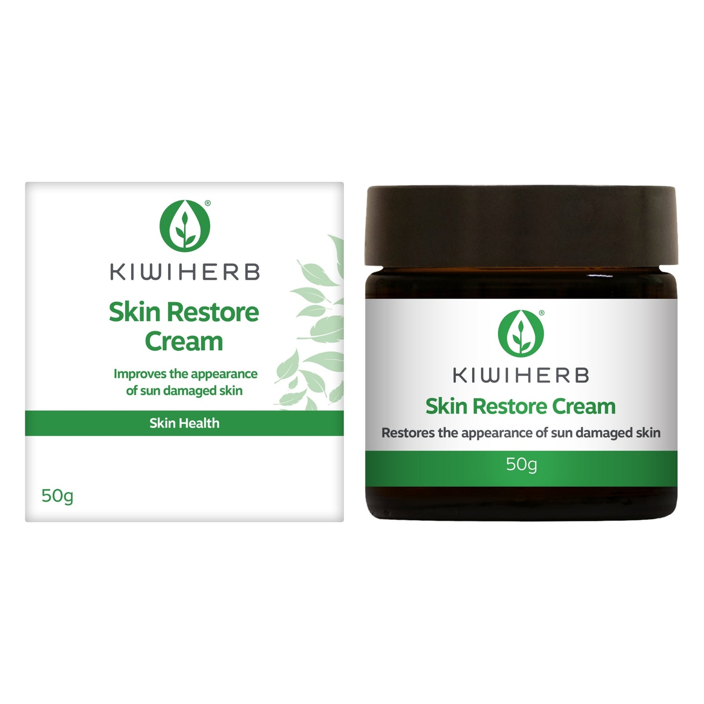 A small jar of Skin Restore Cream.