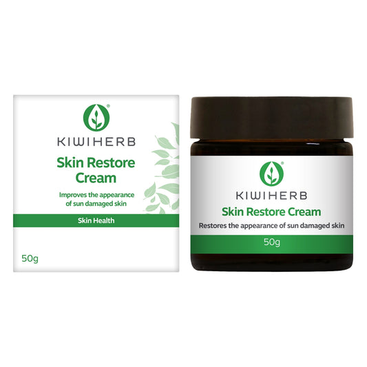 A small jar of Skin Restore Cream.