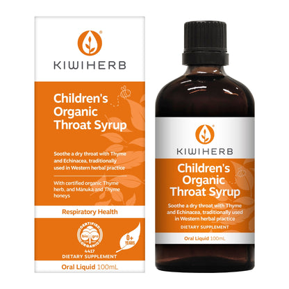 Children's Organic Throat Syrup