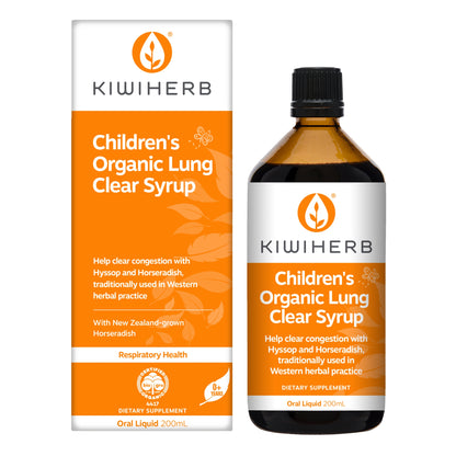 Children’s Organic Lung Clear Syrup