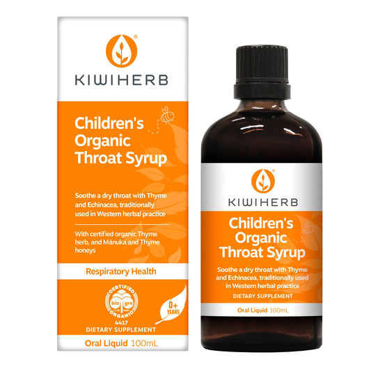 Children's Organic Throat Syrup