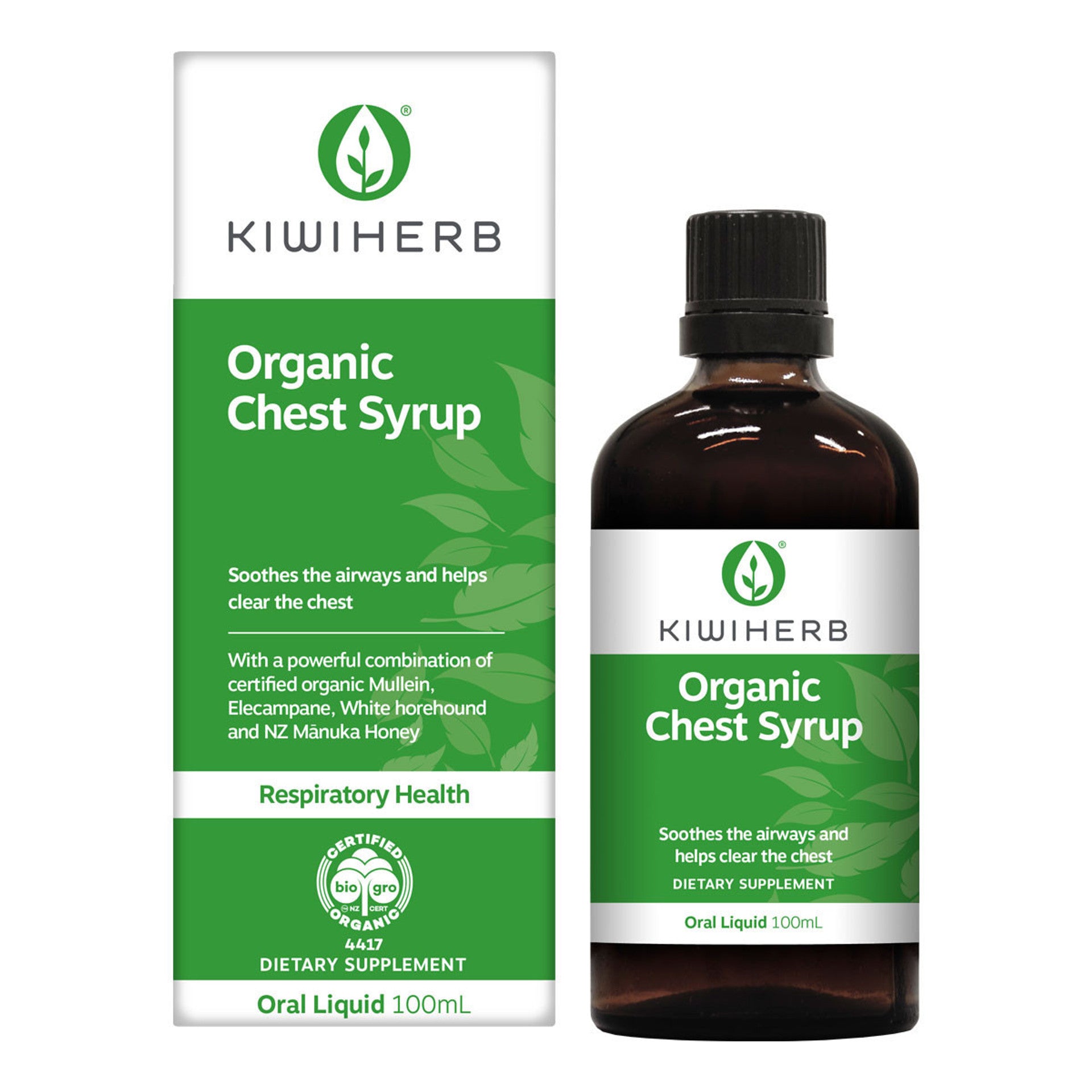Organic Chest Syrup – Kiwiherb