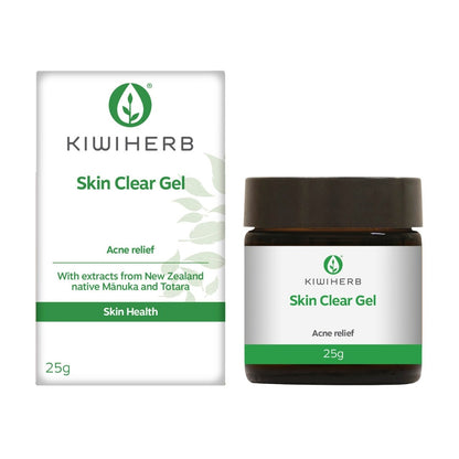 Kiwiherb Skin Clear Gel 25g jar. 